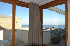 Blick aus unserem Bett