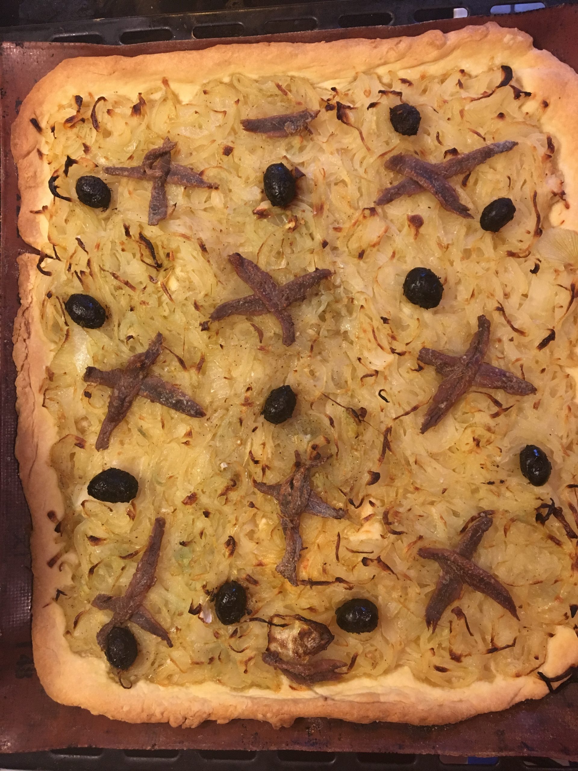 Pissaladière: Zwiebelpizza aus Nizza